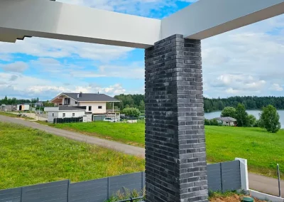 Минеральный кирпич Wandermode Armschwung AZ140R85 Meeresglanz рядовой 500x40x85 мм 3