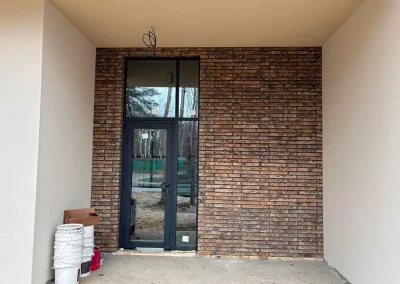 Минеральный кирпич Wandermode Armschwung AZ220L50 Zeitloser Sand рядовой 440x52x50 мм 4