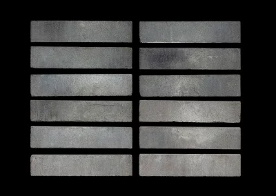 Минеральный кирпич Wandermode Kosmische KZ020DF115 Aschgrau рядовой 240x50x115 мм 2