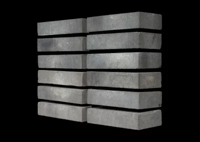 Минеральный кирпич Wandermode Kosmische KZ020DF115 Aschgrau рядовой 240x50x115 мм 4