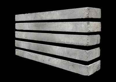 Минеральный кирпич Wandermode Kosmische KZ020R100 Aschgrau рядовой 500x40x100 мм 4