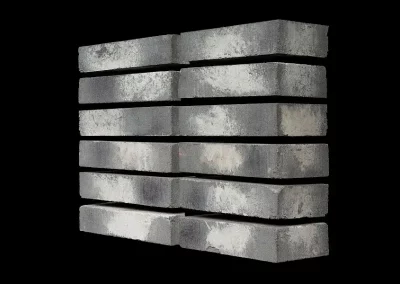 Минеральный кирпич Wandermode Kosmische KZ030DF115 Weibe Asche рядовой 240x50x115 мм 4