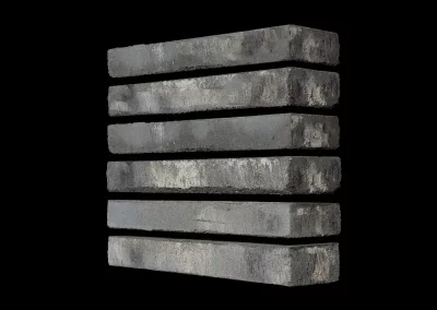 Минеральный кирпич Wandermode Kosmische KZ030L100 Weibe Asche рядовой 440x52x100 мм 4