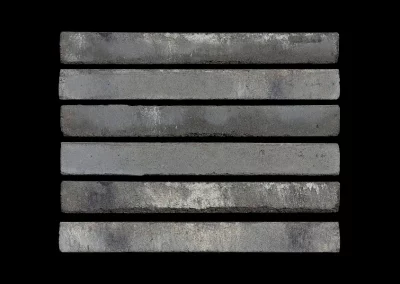 Минеральный кирпич Wandermode Kosmische KZ030L85 Weibe Asche рядовой 440x52x85 мм 2