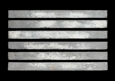 Минеральный кирпич Wandermode Kosmische KZ030R85 Weibe Asche рядовой 500x40x85 мм 2