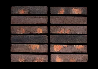 Минеральный кирпич Wandermode Kosmische KZ060DF115 Nachtsfeuer рядовой 240x50x115 мм 2