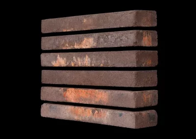 Минеральный кирпич Wandermode Kosmische KZ060L100 Nachtsfeuer рядовой 440x52x100 мм 4