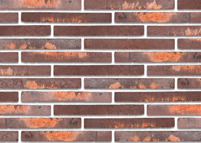 Минеральный кирпич Wandermode Kosmische KZ060L85 Nachtsfeuer рядовой 440x52x85 мм 4