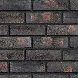 Минеральный кирпич Wandermode Kosmische KZ090NF115 Schwarzes Feuer рядовой 240x71x115 мм