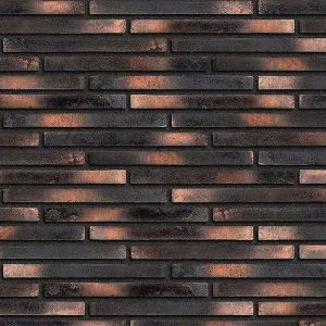 Минеральный кирпич Wandermode Kosmische KZ090R100 Schwarzes Feuer рядовой 500x40x100 мм