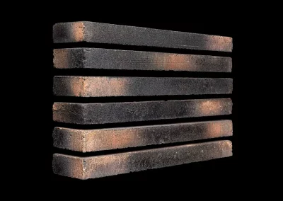 Минеральный кирпич Wandermode Kosmische KZ090R100 Schwarzes Feuer рядовой 500x40x100 мм 3