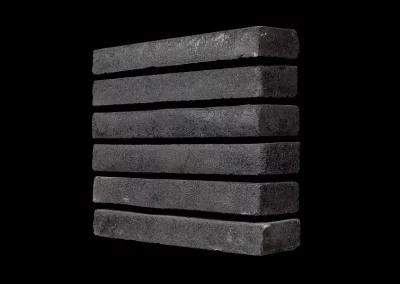 Минеральный кирпич Wandermode Kosmische KZ100L100 Schwarzer Samt рядовой 440x52x100 мм 4