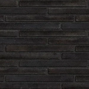 Минеральный кирпич Wandermode Kosmische KZ100R100 Schwarzer Samt рядовой 500x40x100 мм