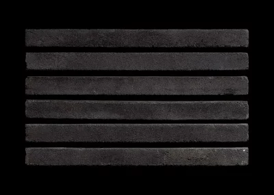 Минеральный кирпич Wandermode Kosmische KZ100R100 Schwarzer Samt рядовой 500x40x100 мм 2