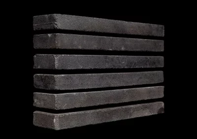 Минеральный кирпич Wandermode Kosmische KZ100R100 Schwarzer Samt рядовой 500x40x100 мм 3