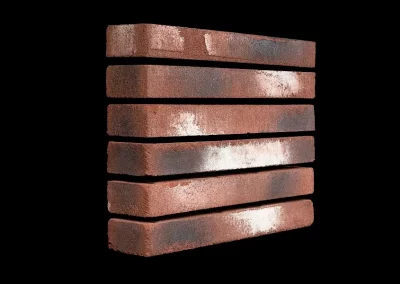 Минеральный кирпич Wandermode Kosmische KZ230L100 Zephyr Braun рядовой 440x52x100 мм 3