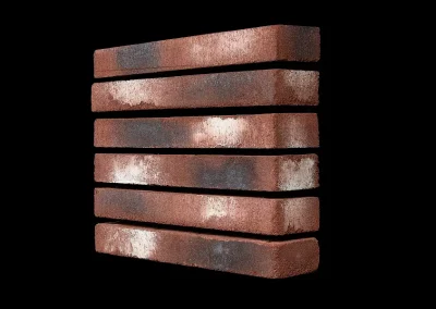 Минеральный кирпич Wandermode Kosmische KZ230L100 Zephyr Braun рядовой 440x52x100 мм 4