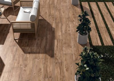 Террасные пластины Terraslab Nebraska Oak Base нескользящие 300х1200х20мм 3