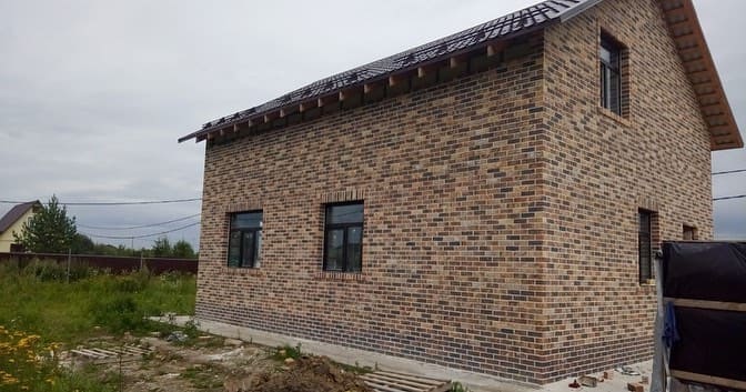 Клинкерный кирпич Сафоново Модель №1, 210x100x65 мм