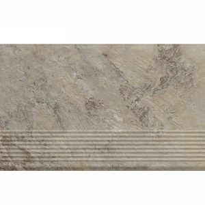 Ступень простая структурная с насечками Paradyz Ardis Light 300x600x8,5 мм