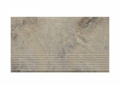 Ступень простая структурная с насечками Paradyz Ardis Light 300x600x8,5 мм 2