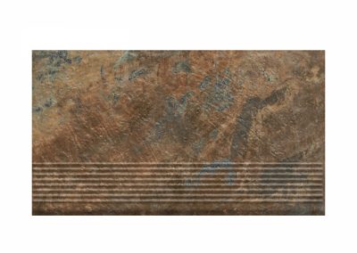 Ступень простая структурная с насечками Paradyz Ardis Rust 300x600x8,5 мм 2