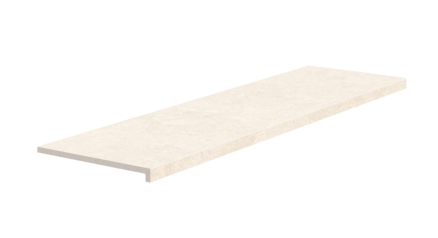 Kerastep Stone White 538 Ступень прямоугольная R11 330х1200х12 мм